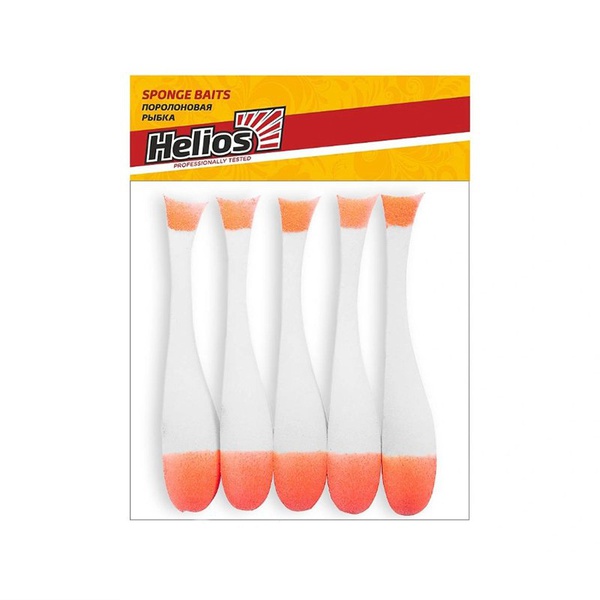 Рыбка поролоновая Helios 10,5 см (не оснащенная под офсет) 22UV