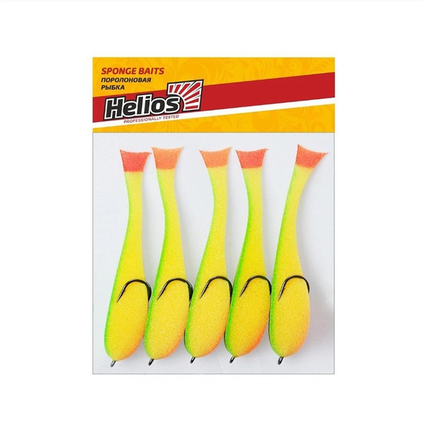 Рыбка поролоновая Helios 6,5 см (оснащенная на двойнике) 24