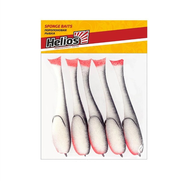 Рыбка поролоновая Helios 8 см (оснащенная на двойнике) 15