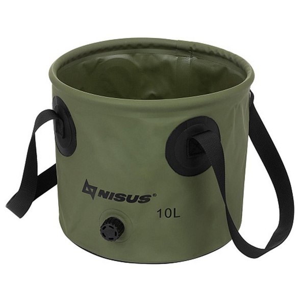 Ведро складное Nisus ПВХ 10л