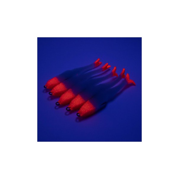 Рыбка поролоновая Яман Devious Minnow (105 мм, 5 шт/уп) №15 UV