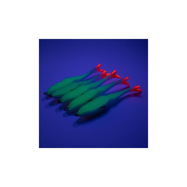 Рыбка поролоновая Яман Devious Minnow (105 мм, 5 шт/уп) №23 UV