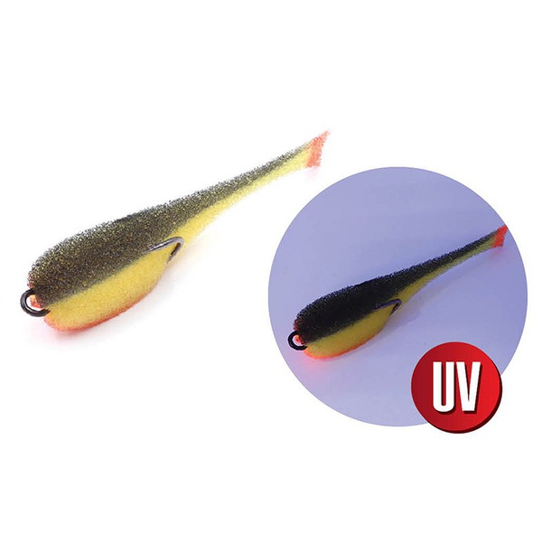 Рыбка поролоновая Яман (95 мм, 5 шт/уп) №19 UV