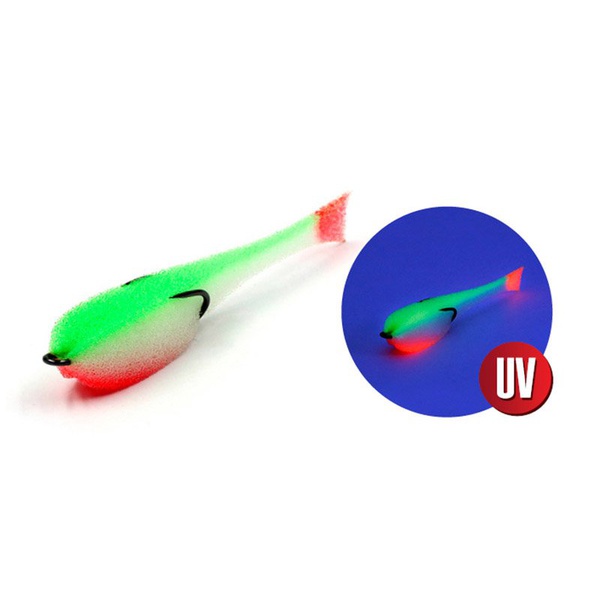 Рыбка поролоновая Яман (95 мм, 5 шт/уп) №23 UV
