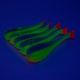 Рыбка поролоновая Яман с силиконовой вставкой (120 мм, 5 шт/уп) №26 UV. Фото 2