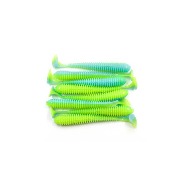 Виброхвост Yaman Pro Betta (11.4 см, 5 шт/уп) Ice Chartreuse, №18