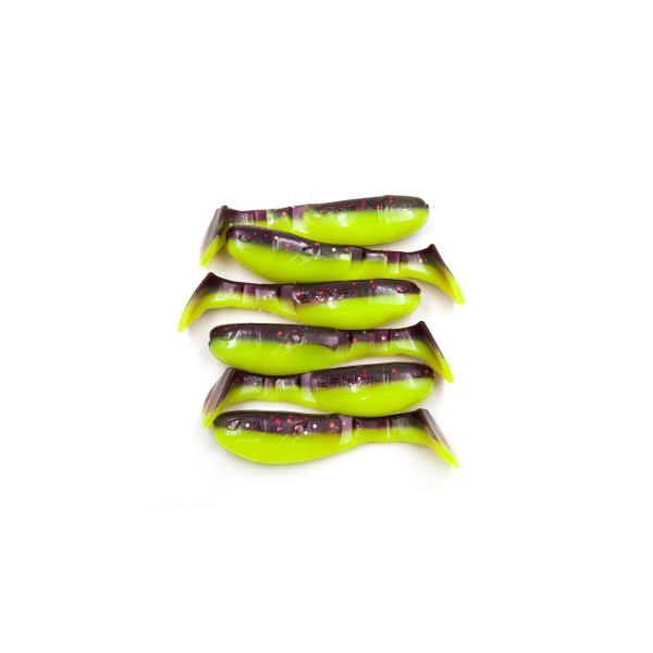 Виброхвост Yaman Pro Boost Up (7.6 см, 5 шт/уп) Violet Chartreuse, №26