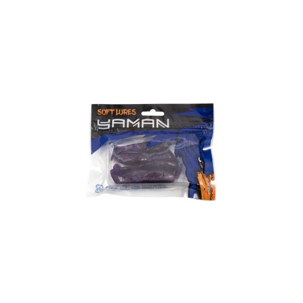Виброхвост Yaman Pro Boost Up (10.2 см, 4 шт/уп) Violet, №8
