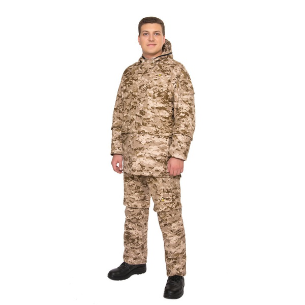 Костюм защитный БИОСТОП Оптимум мужской Бежевый камуфляж