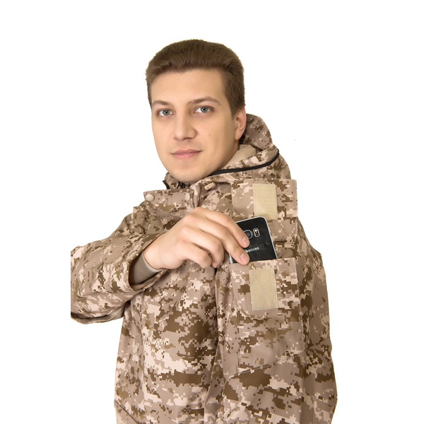 Костюм защитный БИОСТОП Оптимум мужской Бежевый камуфляж