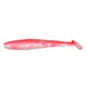 Виброхвост Yaman Pro Flatter Shad (5 см, 6 шт/уп) Red White, №27. Фото 1