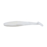 Виброхвост Yaman Pro Flatter Shad (7.6 см, 6 шт/уп) White, №1