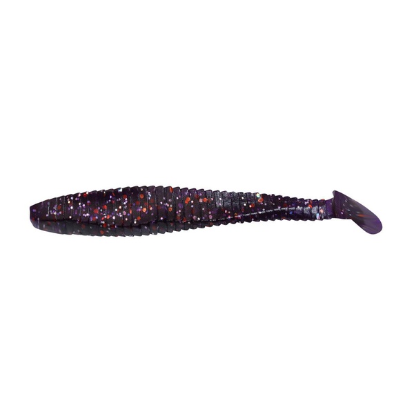 Виброхвост Yaman Pro Flatter Shad (7.6 см, 6 шт/уп) Violet, №8