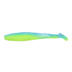 Виброхвост Yaman Pro Flatter Shad (10.2 см, 5 шт/уп) Ice Chartreuse, №18