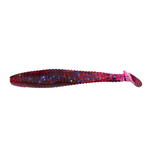 Виброхвост Yaman Pro Flatter Shad (12.7 см, 4 шт/уп) Grape, №4