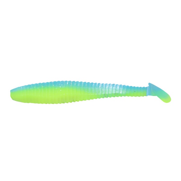 Виброхвост Yaman Pro Flatter Shad (12.7 см, 4 шт/уп) Ice Chartreuse, №18