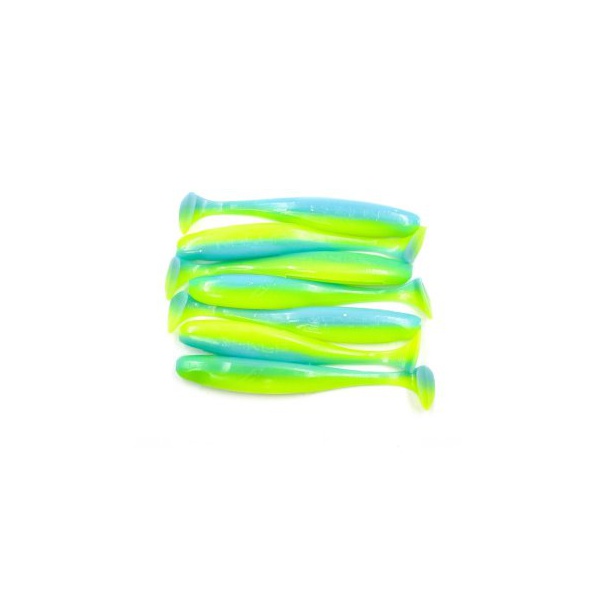 Виброхвост Yaman Pro Plum Blossom (7.6 см, 7 шт/уп) Ice Chartreuse, №18