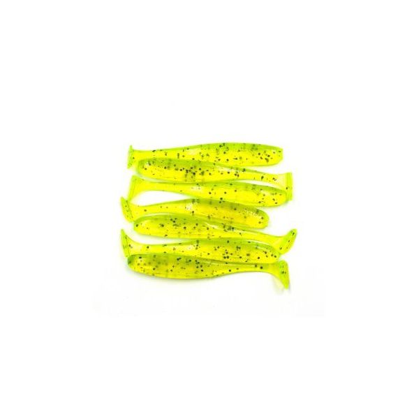 Виброхвост Yaman Pro Plum Blossom (12.7 см, 5 шт/уп) Green pepper, №10