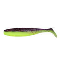 Виброхвост Yaman Pro Sharky Shad (9.5 см, 5 шт/уп) Violet Chartreuse, №26
