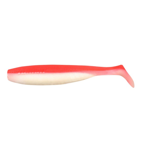 Виброхвост Yaman Pro Sharky Shad (9.5 см, 5 шт/уп) Red White, №27