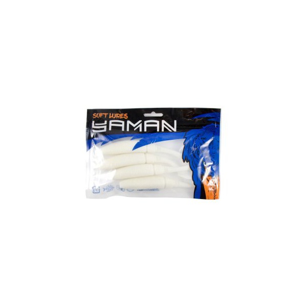 Виброхвост Yaman Pro Sharky Shad (14 см, 5 шт/уп) White, №1
