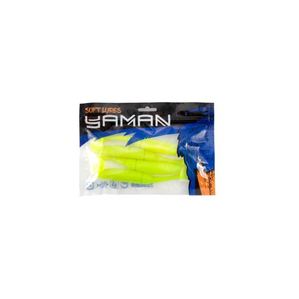 Виброхвост Yaman Pro Sharky Shad (14 см, 5 шт/уп) Chartreuse, №2