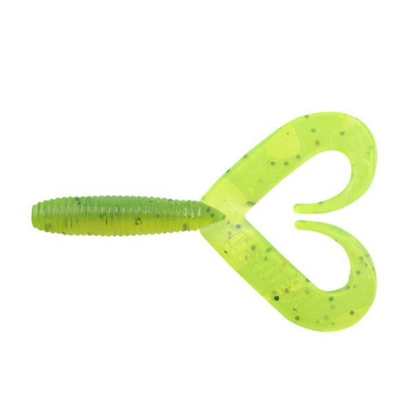 Твистер Yaman Pro Loop-Two (5 см, 10 шт/уп) Green pepper, №10