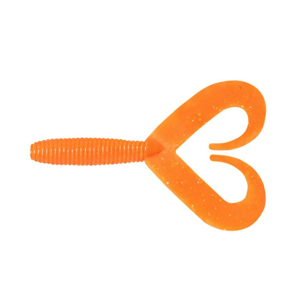 Твистер Yaman Pro Loop-Two (10.2 см, 5 шт/уп) Carrot Gold Flake, №3