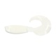 Твистер Yaman Pro Mermaid Tail (7.6 см, 10 шт/уп) White, №1. Фото 1