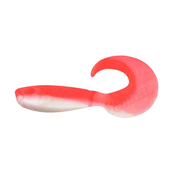 Твистер Yaman Pro Mermaid Tail (7.6 см, 10 шт/уп) Red White, №27