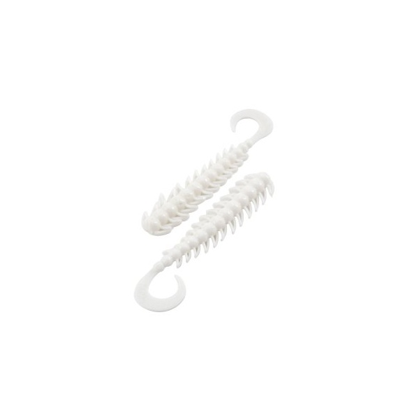 Твистер Yaman Pro Ruff (7.6 см, 10 шт/уп) White, №1