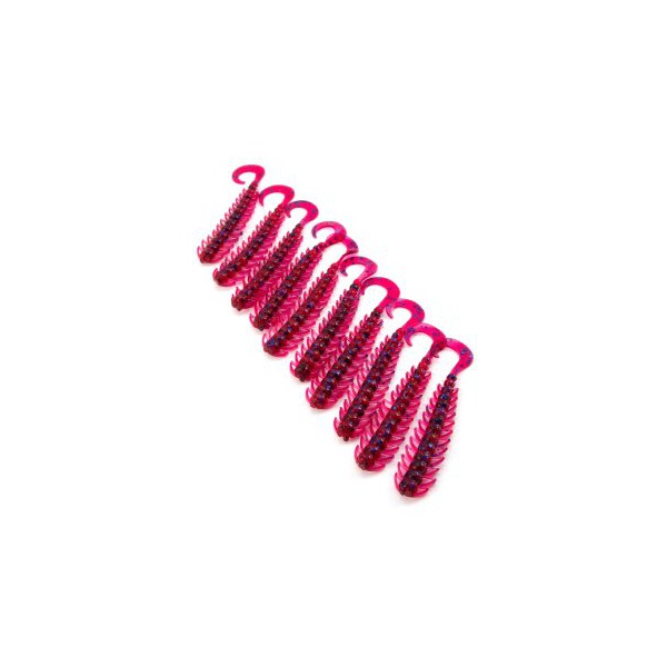 Твистер Yaman Pro Ruff (7.6 см, 10 шт/уп) Grape, №4