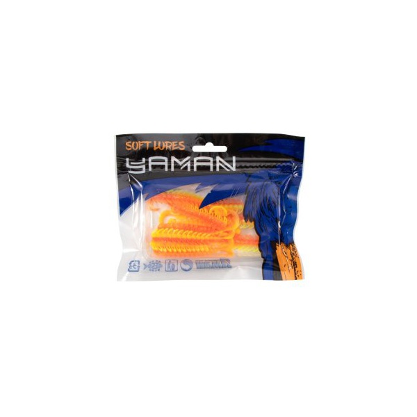 Твистер Yaman Pro Ruff (10.2 см, 5 шт/уп) Sunshine, №25