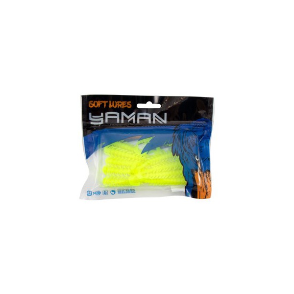 Твистер Yaman Pro Ruff (12.7 см, 5 шт/уп) Chartreuse, №2