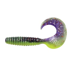 Твистер Yaman Pro Spiral (6.35 см, 10 шт/уп) Violet Chartreuse, №26