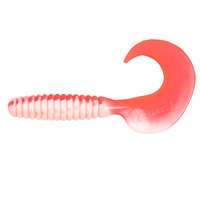 Твистер Yaman Pro Spiral (10.2 см, 5 шт/уп) Red White, №27