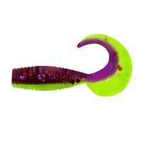 Твистер Yaman Pro Spry Tail (5.1 см, 10 шт/уп) Violet Chartreuse, №26