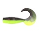 Твистер Yaman Pro Spry Tail (5.1 см, 10 шт/уп) Black Red Flake/Chartreuse, №32. Фото 1