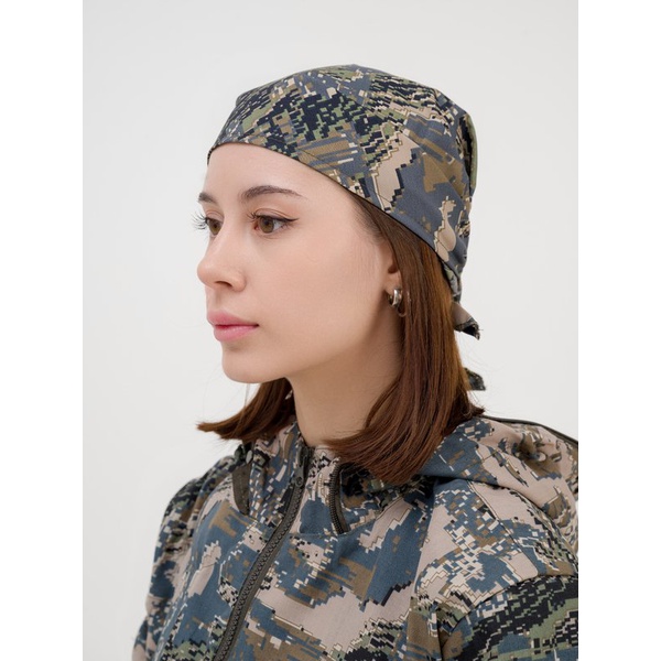 Косынка Горизонт (тк. сорочка) Серый лабиринт