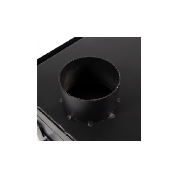 Печь дровяная Следопыт Light (с экранами и угловыми трубами) малая