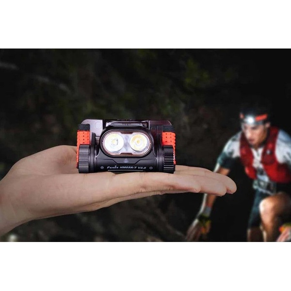 Фонарь налобный Fenix HM65R-T V2.0 чёрный