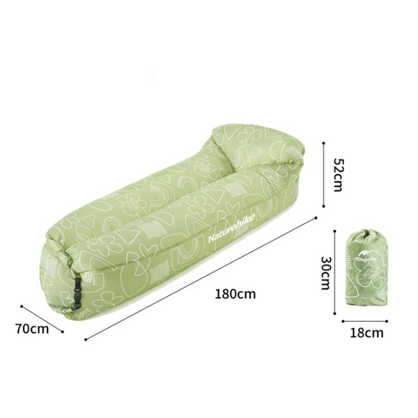 Диван надувной Naturehike CNH22DZ022 зелёный