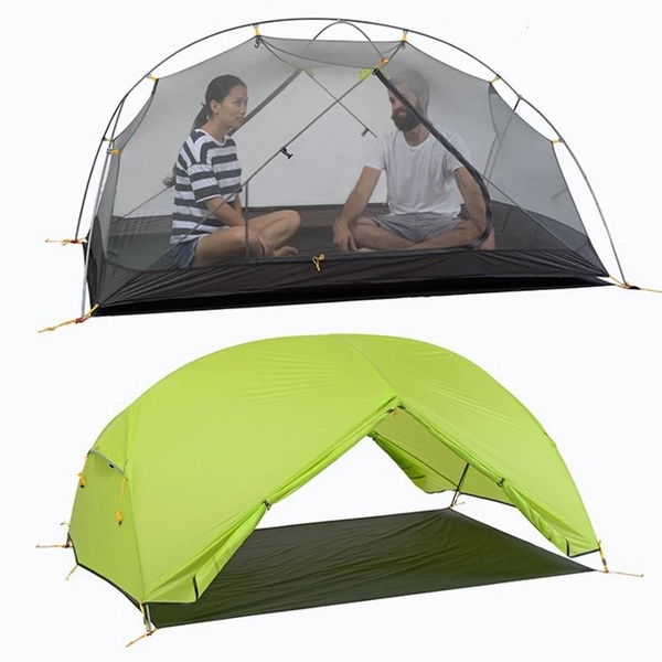 Палатка Naturehike Mongar NH17T007-M светло-зелёный, 20D