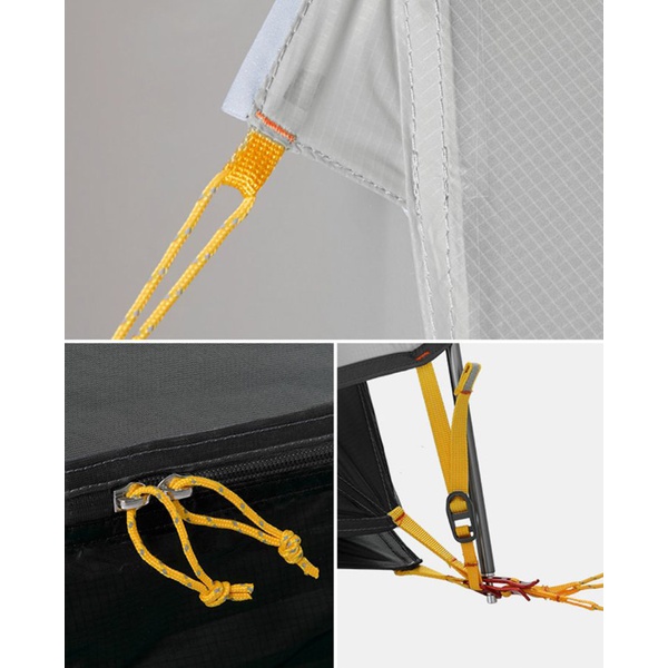 Палатка Naturehike Mongar NH17T007-M светло-зелёный, 20D