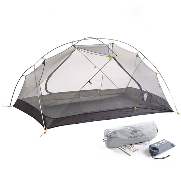 Палатка Naturehike Mongar NH17T007-M светло-зелёный, 20D