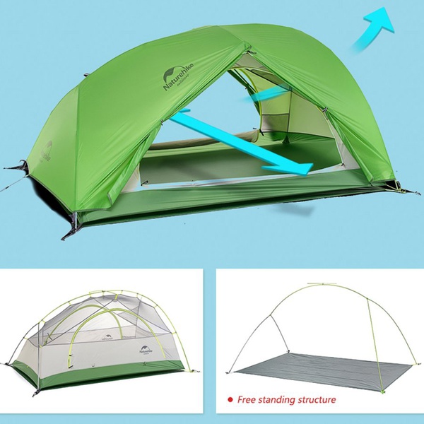 Палатка Naturehike Star-River 2 NH17T012-T 210T (+ коврик)