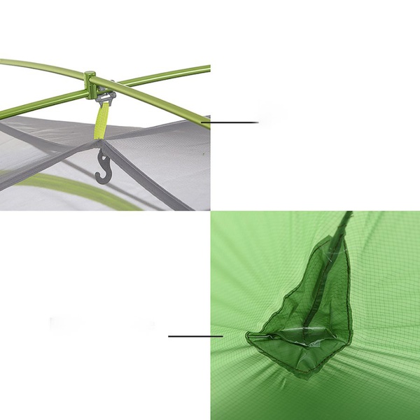 Палатка Naturehike Star-River 2 NH17T012-T 210T (+ коврик)