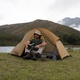 Палатка Naturehike NH18A095-D 20D (+ коврик) коричневый. Фото 6