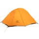 Палатка Naturehike NH18A095-D 20D (+ коврик) оранжевый. Фото 1