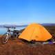 Палатка Naturehike NH18A095-D 20D (+ коврик) оранжевый. Фото 9